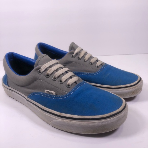 blue and gray vans